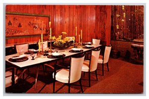 Executive Suite Canlis Restaurant Honolulu Hawaii HI UNP Chrome Postcard Z9