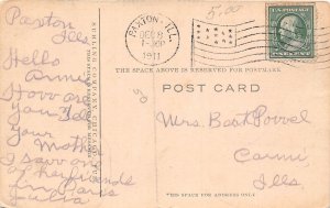 J66/ Paxton Illinois Postcard c1910 Carnegie Library  397