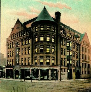 YMCA Building Springfield Massachusetts MA 1908 DB Postcard