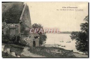 Old Postcard The edges of Rance Landriais Children