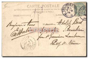 Old Postcard Chalons sur Marne Bank Caisse d & # 39Epargne on Jard