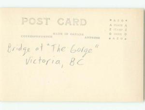 Pre-1949 rppc NICE VIEW Victoria - Vancouver Island British Columbia BC W1037