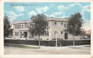 Douglas Arizona High School Vintage Postcard AA21162