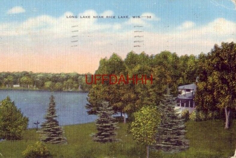 1953 LONG LAKE, near Rice Lake, WI