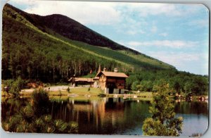 Toll House, Whiteface Mt. Adirondack Mts NY c1950 Vintage Postcard E56