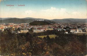 C0957 Slovenia Ljubljana Laibach used 1916 censored Ljubiana
