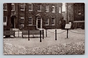 Tower London Green Site Scaffold Queen Anne Boleyn Katherine Howard Postcard UNP 