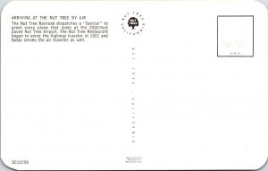 CA, Vacaville  NUT TREE AIRPORT~Miniature Railroad Train  ROADSIDE  Postcard