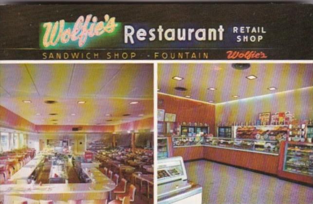 Florida St Petersburg Wolfie's Restaurant & Fountain Retail Bake Shop and Del...