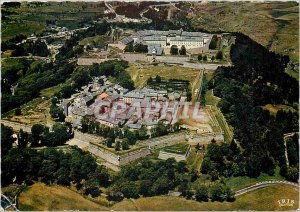 Modern Postcard Mont Louis Vauban Citadel from the sky