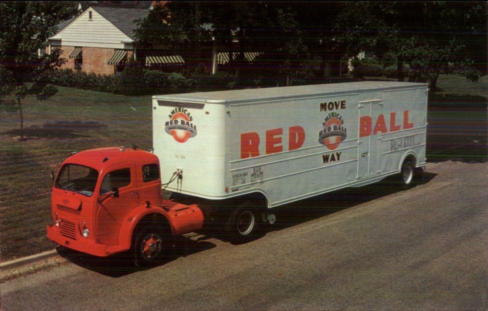 vintage moving van images