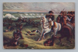 The Battle of Wagram Vintage Postcard 