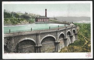 Reservoir, Eden Park, Cincinnati, Ohio Early Postcard, Detroit Photographic Co.