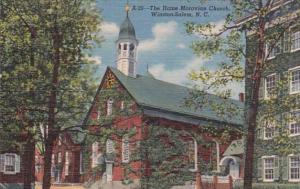 North Carolina Winston Salem The Home Moravian Church Curteich
