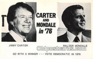 Carter Mondale 76 Unused 