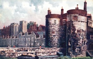 Tower Of London Beauchamp Tower Oilette Art Series Raphael Tuck Vintage Postcard