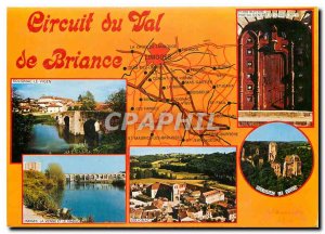 Postcard Modern circuit of Val de Briance (Haute Vienne)