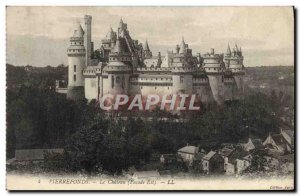 Old Postcard Pierrefonds le chateau