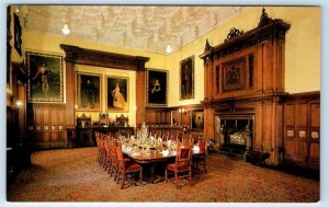 Glamis Castle Dining Room Angus SCOTLAND UK Postcard