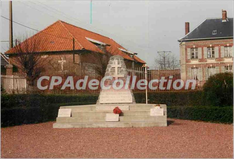 Modern Postcard Villers-Bretonneux to the memory F F I