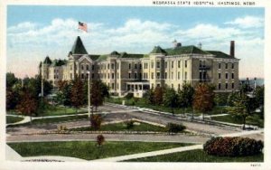 Nebraska State Hospital in Hastings, Nebraska