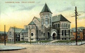 Public Library - Lawrence, Massachusetts MA  