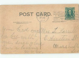 Pre-Linen Comic signed MAN CHEWING ON CANDLES AB8417