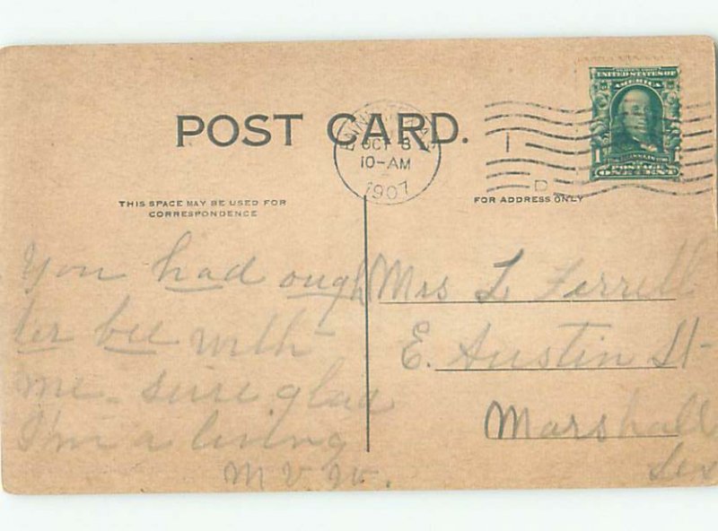 Pre-Linen Comic signed MAN CHEWING ON CANDLES AB8417