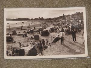 RPPC, Les Sables d`Olonne France, used vintage card-circa 1930`s