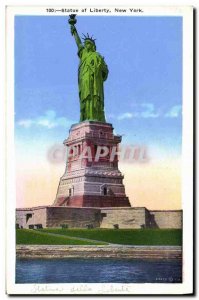 Old Postcard Statue of Liberty Statue of Liberty New York