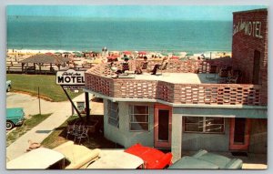 Shirl Ann Motel & Apartments Postcard - Rehoboth Beach, Delaware