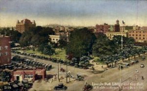 Lincoln Park Library & City Hall - Long Beach, California CA  