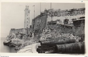 RP: Havana Castillo Del Morro , Cuba , 1920-30s ; Lighthouse