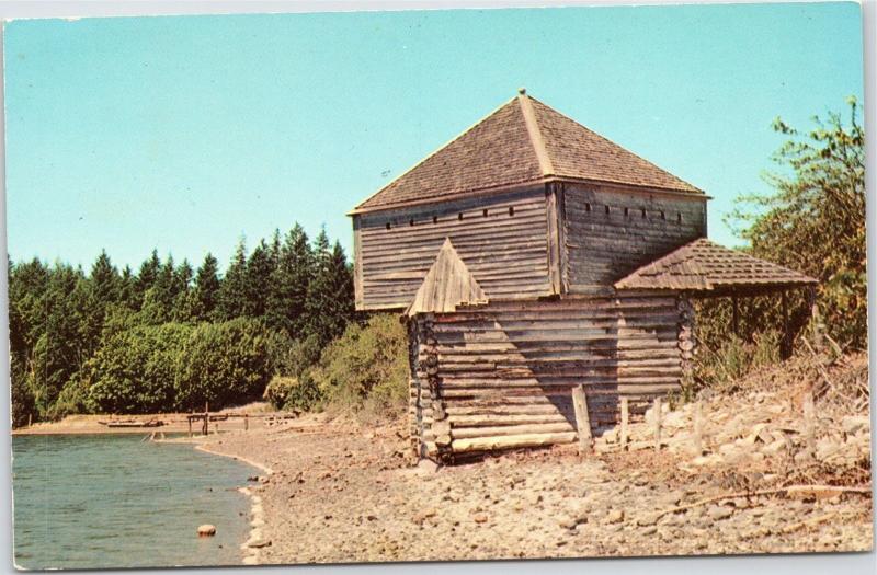 San Juan Islands Washington - Blockhouse at English Camp