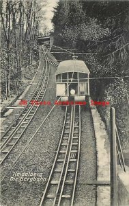 Germany, Heidelberg, Bergbahn, Incline Railroad, Josef Ignatz Vogt No 13