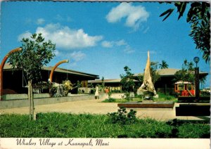 Maui, HI Hawaii  WHALERS VILLAGE  Kaanapali~Lahaina  SHOPPING MALL  4X6 Postcard