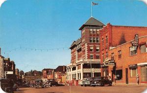 Kenora Ontario Canada Main Street Vintage Postcard J68653