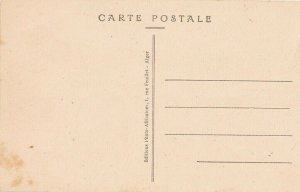 Tunisia Tunis mosque general view vintage postcard