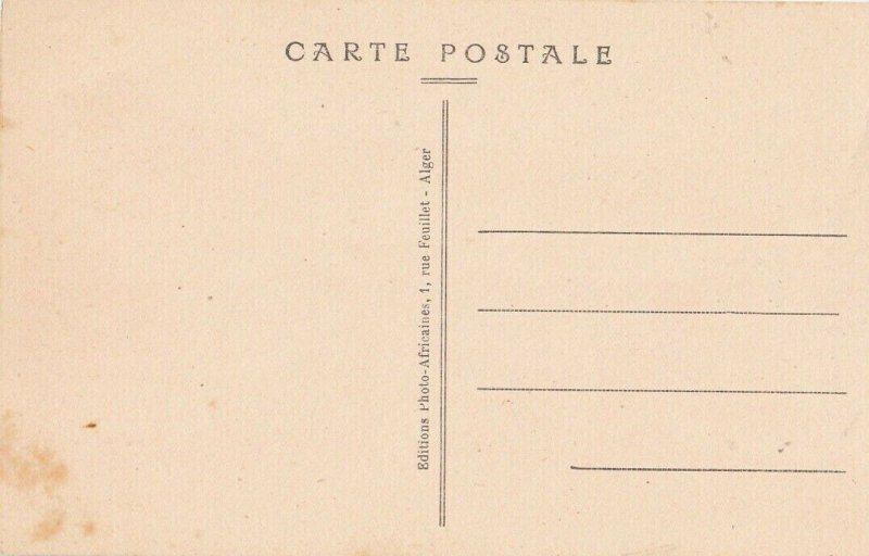 Tunisia Tunis mosque general view vintage postcard