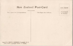 Port Chalmers Railway Station Wharves & Otago Heads NZ New Zealand Postcard G27