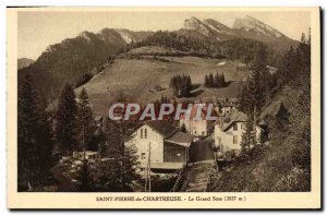 Old Postcard Saint Pierre De Chartreuse Le Grand Som Hotel