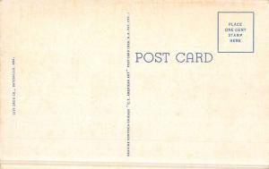 Batesville Arkansas Post Office Street View Antique Postcard K52537