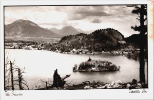 Slovenia Bled Yugoslavia Vintage RPPC C104