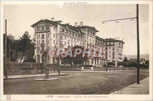 Old Postcard La Cote Basque Hendaye Hotel Palace