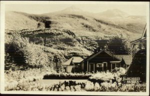 Skagway AK Blanchard's Garden c1920 Real Photo Postcard