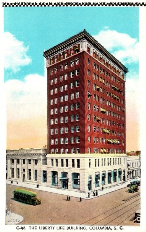 South Carolina Columbia The Liberty Life Building