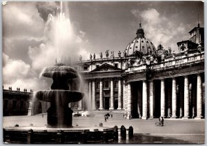 Citta Del Vaticano - S. Pietro Vatican City St. Peter Real Photo RPPC Postcard