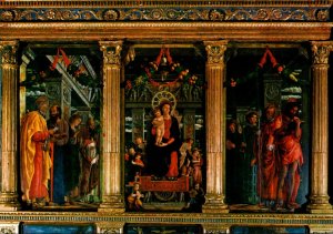 Italy Verona St Zeno Church Tri[tych By A Mantegna