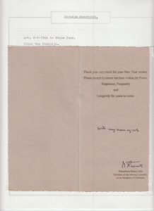 Prince Norodom Ranariddh, Original Autograph, Royalty, Cambodia (L6383)