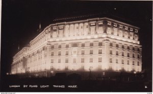 RP; LONDON, England, 1920-1940s; London By Flood Light, Thames House